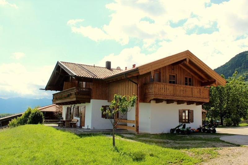 Schneiderhof Urlaub Auf Dem Bauernhof Villa Bernau am Chiemsee Esterno foto